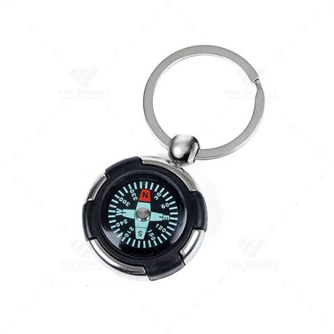 Brindes Chaveiros Bússola Metal Personalizados.