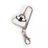 Brindes chaveiros em metal em formato de bolsa personalizado