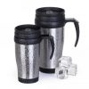 Brinde caneca em aço inox 300ml personalizada.