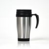 Brinde caneca em aço inox 300ml personalizada.