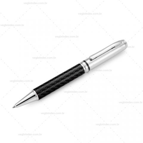 Brinde caneta twist em metal personalizada.