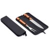 Brindes kits churrasco 2pçs com estojo personalizados.
