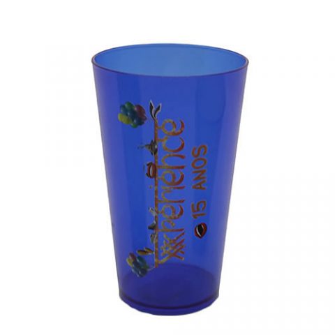 Brindes copos plásticos super drink 500 ml personalizados.