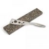 Brinde faca inox 5 polegadas 6 furos personalizada.