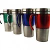 Brinde caneca inox 500 ml personalizada.
