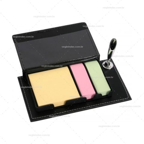 Brindes Blocos de Notas com Post-it Personalizados.