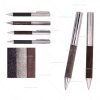 Brinde caneta executiva em metal personalizada.