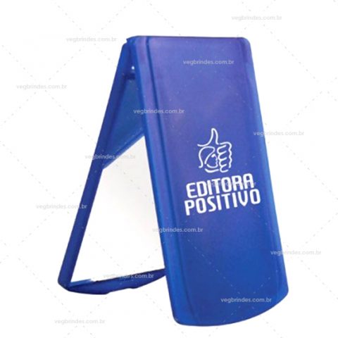 Brinde espelho de bolsa ecológico em plástico ABS personalizado.