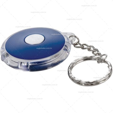 Brinde lanterna chaveiro personalizada.