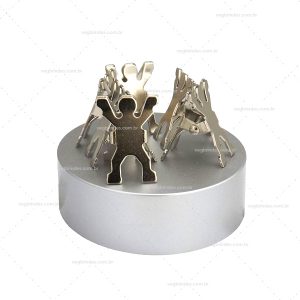 Brinde porta recados com base imantada personalizado.