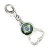 Brinde chaveiro em metal personalizado.