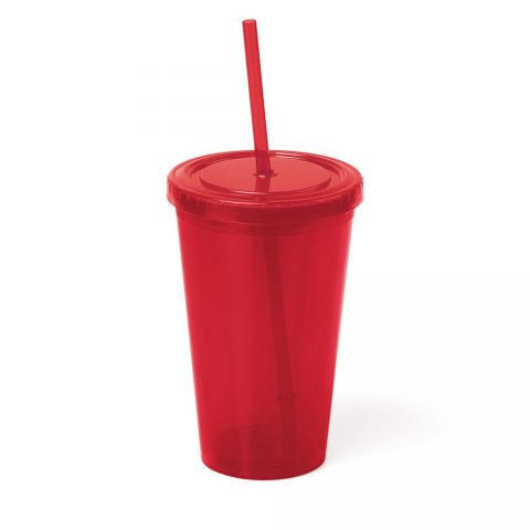 Brinde copo plástico 500ml personalizado.