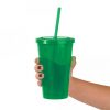 Brinde copo plástico 500ml personalizado.