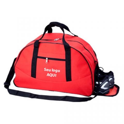 Brinde bolsa de viagem em poliéster 600 personalizada.