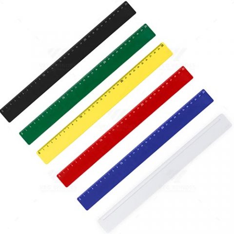 Brindes Réguas Plásticas 30cm Personalizadas.
