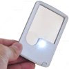 Brindes lupas com LED personalizadas.