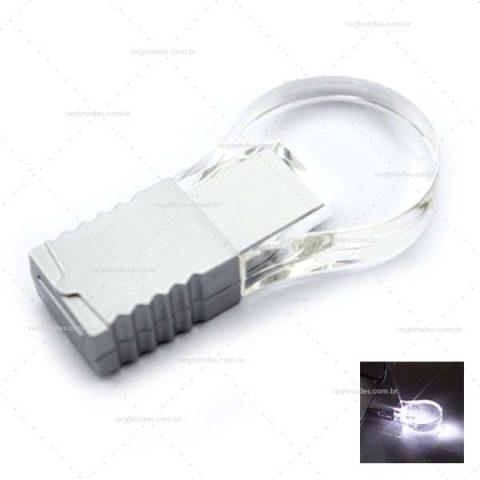 Brindes pen drives lâmpada LED personalizados.