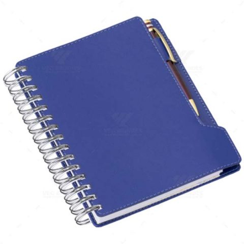 Brindes Agendas Wire-o de Mesa 18,5x20,5cm Personalizadas - Veg Brindes Curitiba.