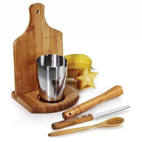 Brindes kits caipirinha 8pçs personalizados.