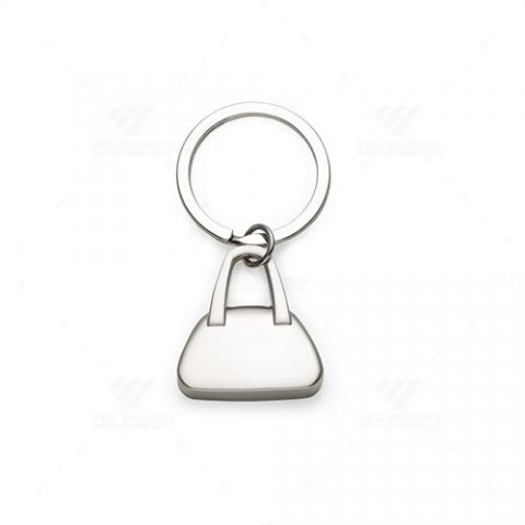 Brindes Chaveiros Metal Bolsa Personalizados.