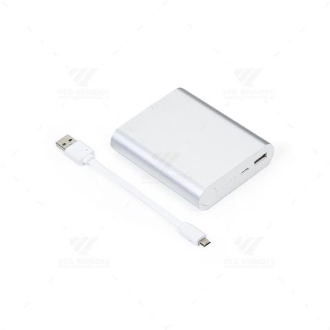 Brindes Power Bank Metal Personalizados.