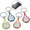 Brindes chaveiros em metal e silicone personalizados.