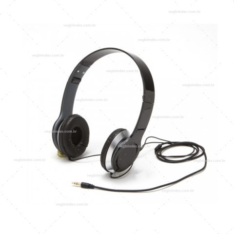 Brindes fones de ouvido personalizados.
