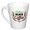 Brindes canecas cerâmicas cônicas 325ml personalizadas.