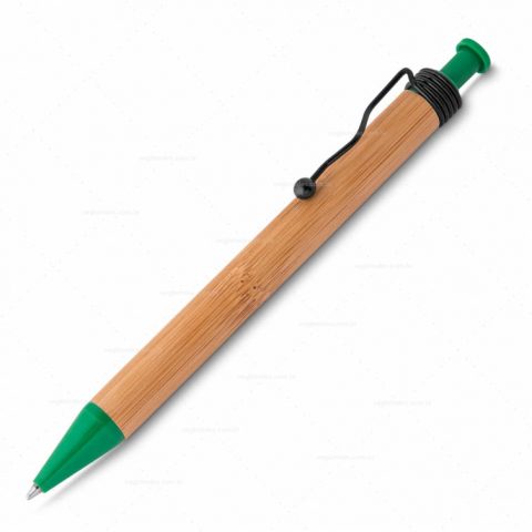 Brindes canetas ecológicas em bambu personalizadas.