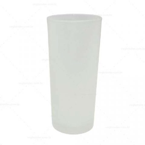 Brindes copos long drink jateado 350ml personalizados.