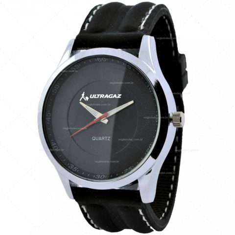 Brindes relógios pulseira silicone personalizados.
