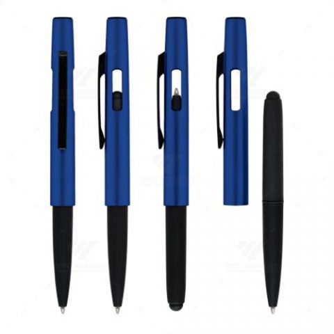 Brindes canetas em ABS touch personalizadas.