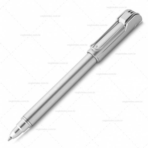 Brindes canetas esferográficas semimetal personalizadas.