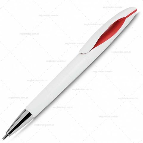 Brindes canetas esferográficas semimetal personalizadas.