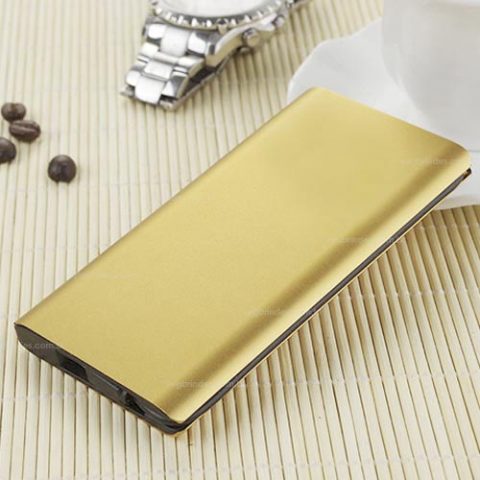 Brindes carregadores portáteis 5600mAh personalizados.