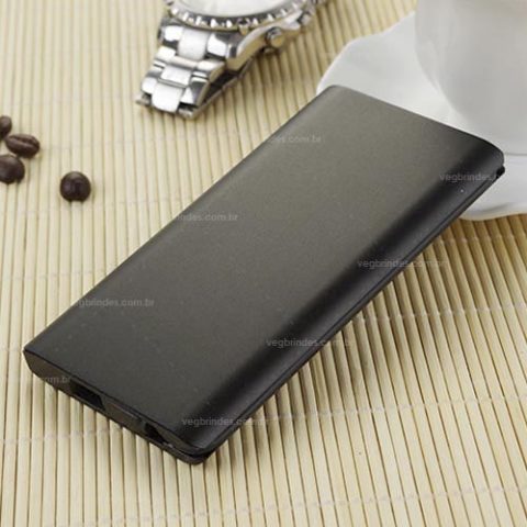 Brindes carregadores portáteis 5600mAh personalizados.