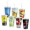 Brindes copos plásticos transparentes 500ml personalizados.