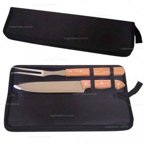 Brindes kits churrasco 2pçs personalizados.