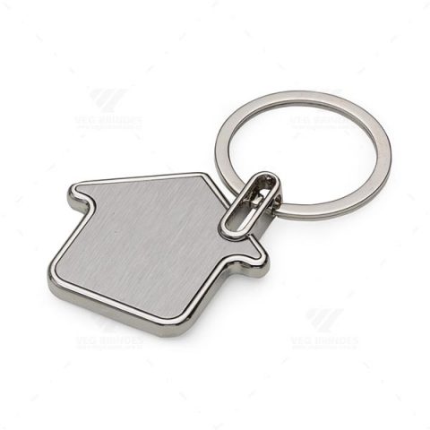 Brindes Chaveiros Metal Casinha Imobiliária Personalizados.