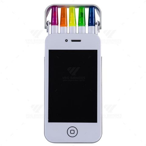 Brindes Kits Marca Texto Smartphone Personalizados.