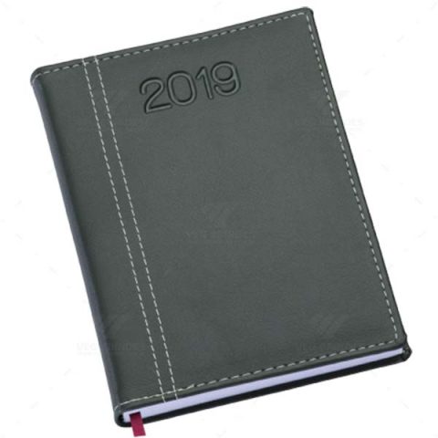 Brindes Agendas Diárias Couro Sintético 14,5x20cm Personalizadas - Veg Brindes Curitiba.