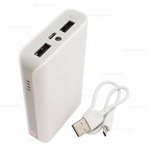 Brindes carregadores Power Banks personalizadas.