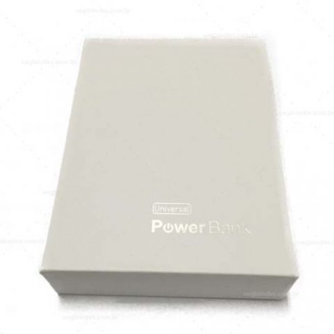 Brindes carregadores Power Banks personalizadas.