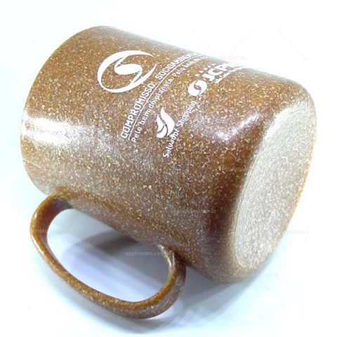 Brindes canecas ecológicas 400ml personalizadas.