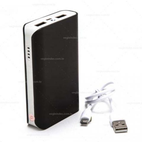 Brindes power bank personalizados.
