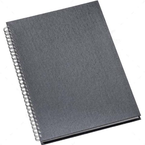Brindes Cadernos Capa Percalux 20,5x27,5cm Personalizados - Veg Brindes Curitiba.