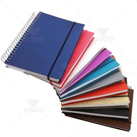 Brindes agendas capa plástica personalizadas