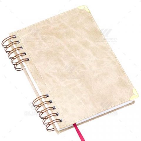 Brindes agendas wire-o luxo 16x20 personalizadas.