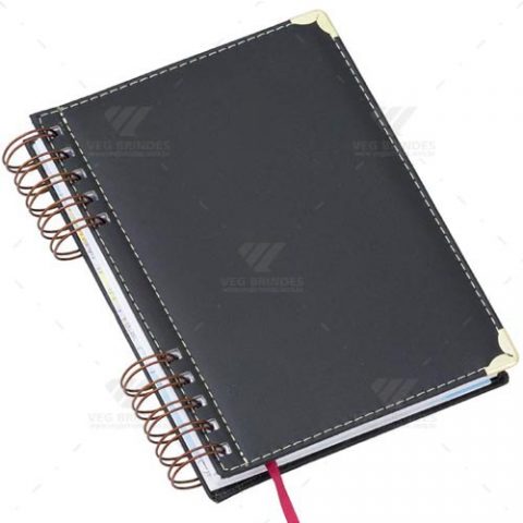 Brindes agendas wire-o luxo 16x20 personalizadas.