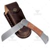 Brindes Canivetes Inox Cabo em Bambu Personalizados.